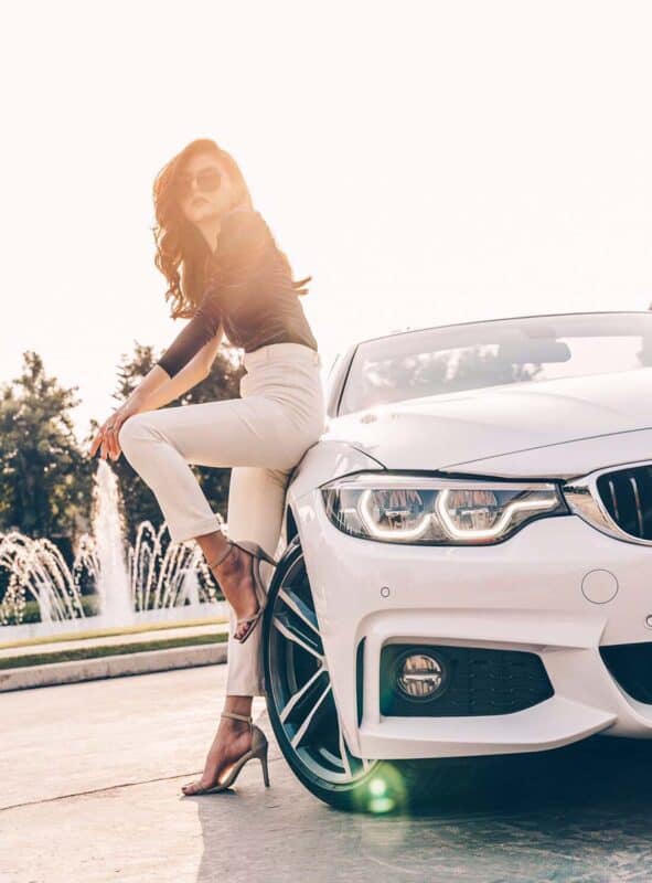 รถสปอร์ตผู้หญิง BMW 4 Series Convertible