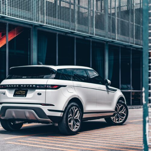 ด้านท้ายของ Range Rover Evoque 2021